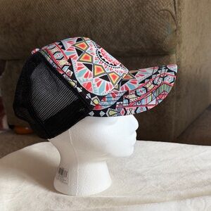 Billabong Multicolor Geometric Trucker Hat